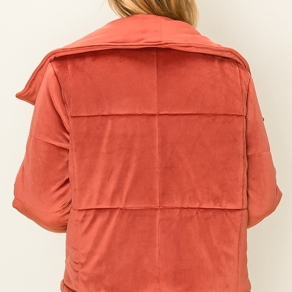 HYFIVE Shawl Collar Puffer Jacket - Picture 2 of 8